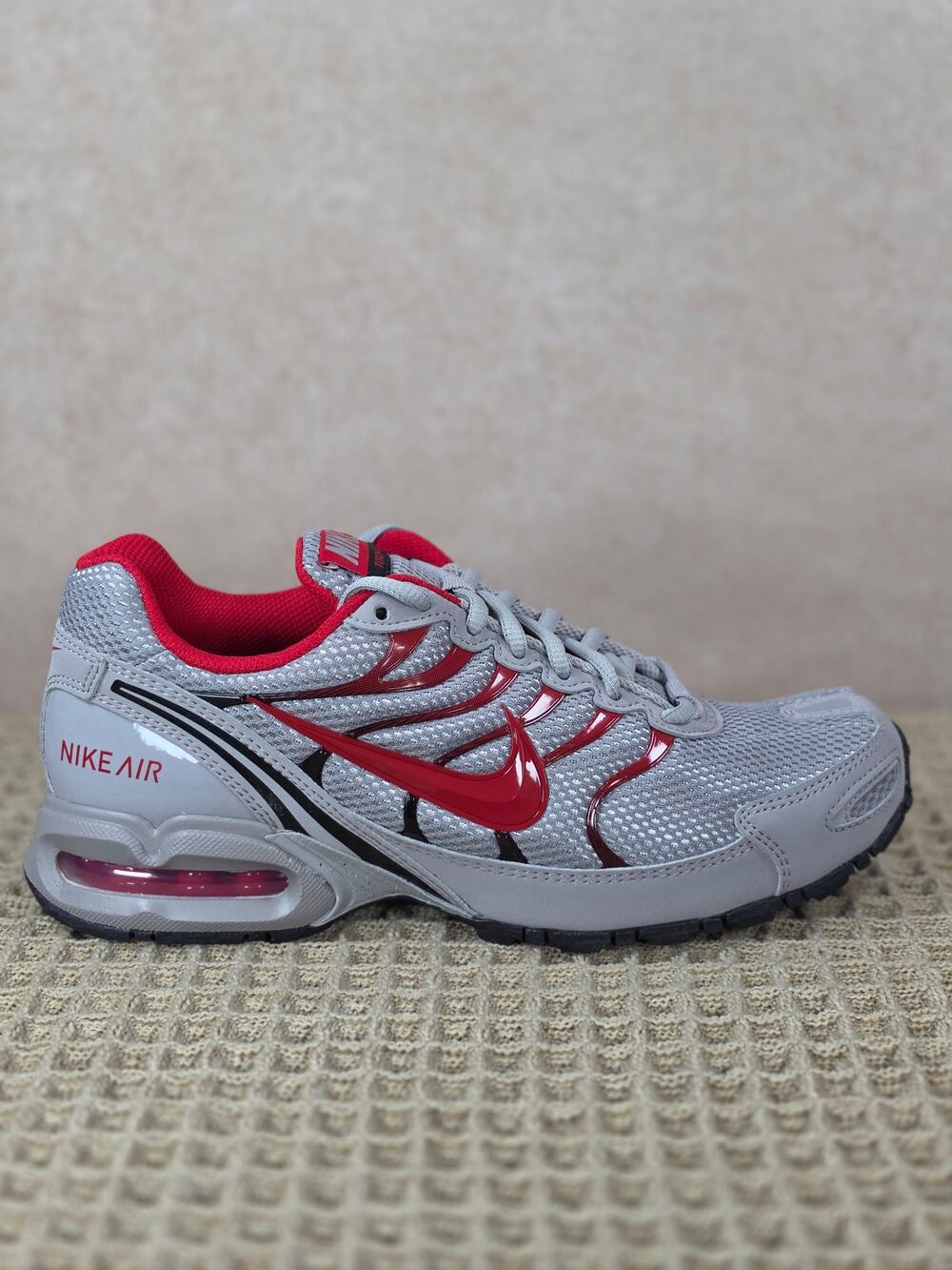 Nike Air Max Torch 4 CI2202‑001 Men’s 8 Atmosphere Grey University Red – BNIB